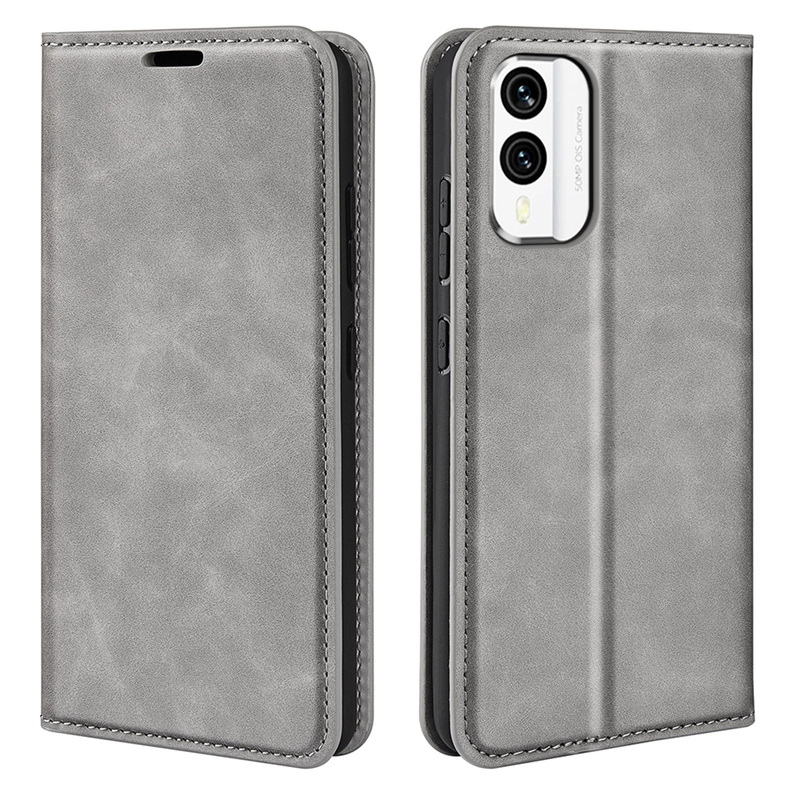 Protective Phone Cover For Nokia X30 5G Magnetic Auto-absorbed Stand Wallet Skin-friendly PU Leather Phone Case Protective Phone Cover For Nokia X30 5G Magnetic Auto-absorbed Stand Wallet Skin-friendly PU Leather Phone Case